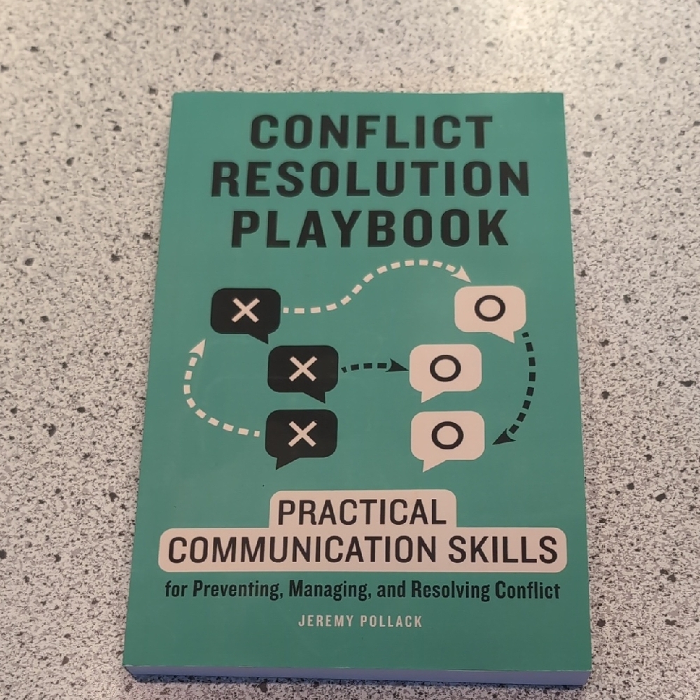 Conflict Resolution Playbook Paperback  Book Written By; Jeremy Pollack